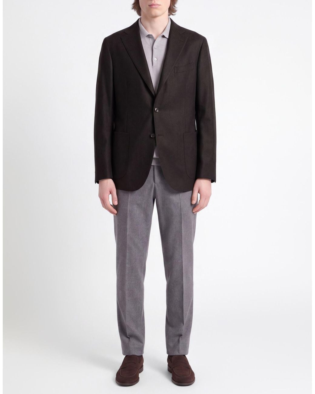 Boglioli Black Military Blazer Virgin Wool for men