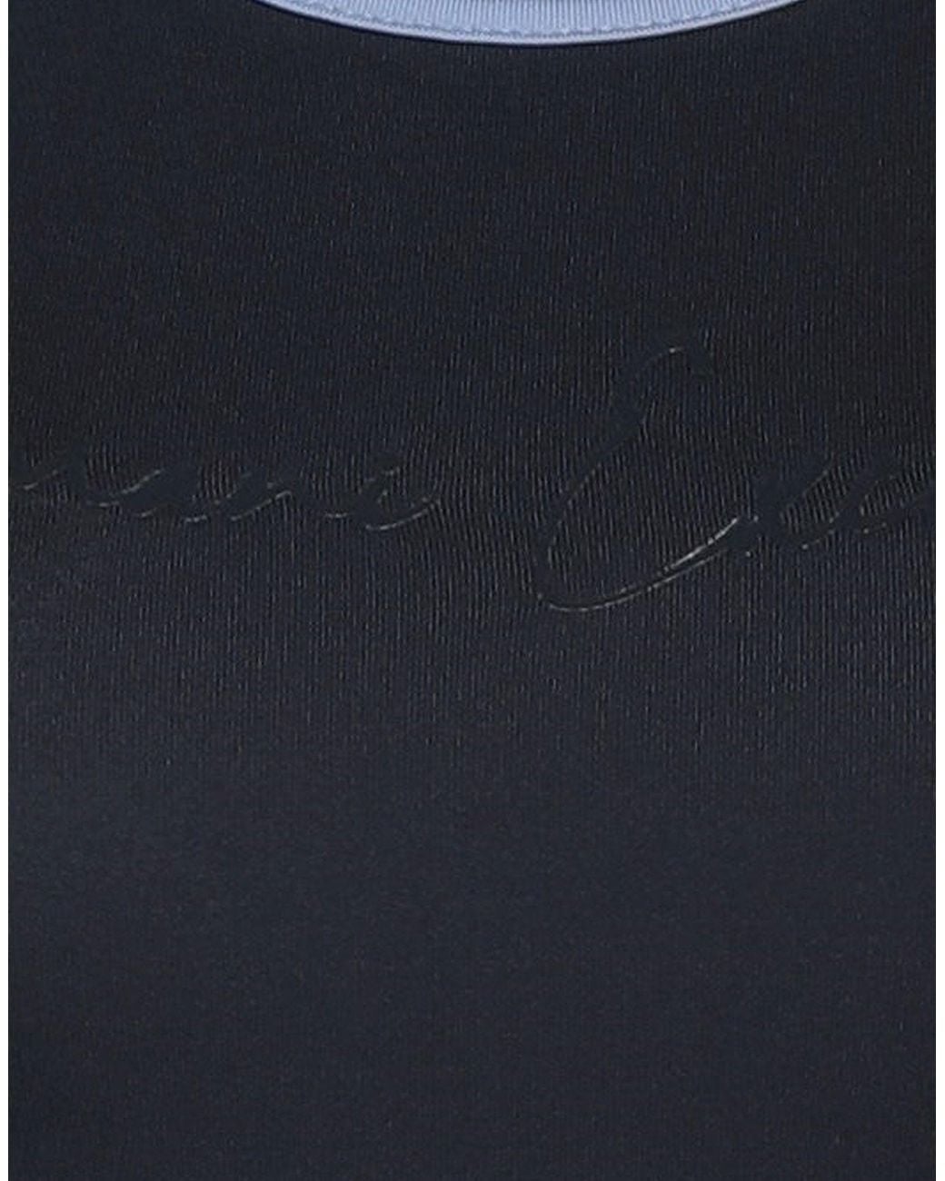 ARMANI EXCHANGE Blue Top Polyamide, Elastane
