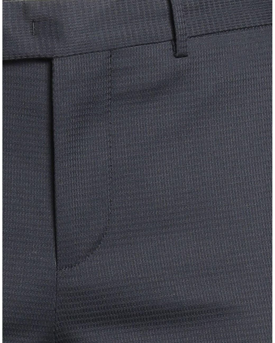 PT Torino Blue Pants Cotton, Elastane for men