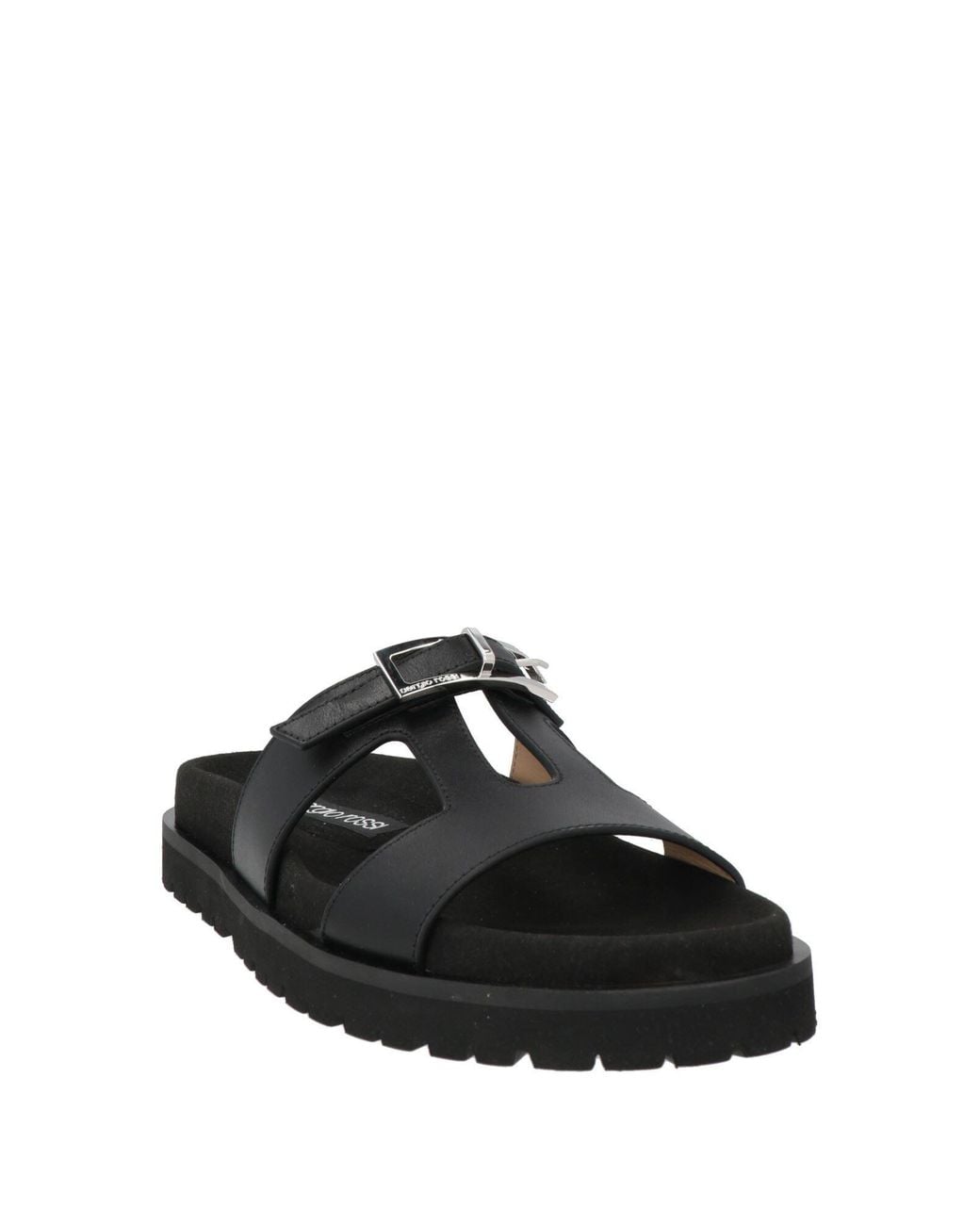 Sergio Rossi Black Sandals