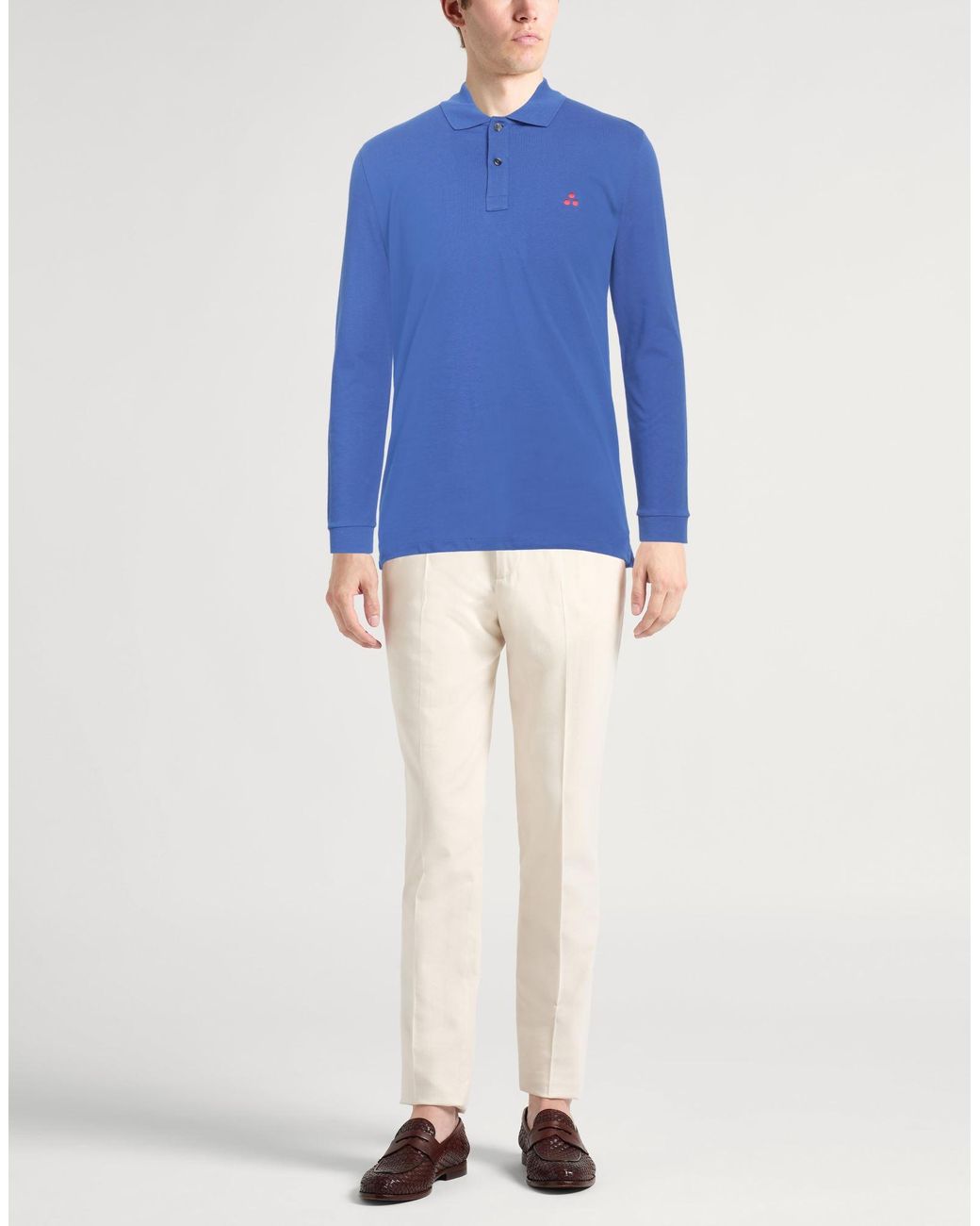 Polo Peuterey de hombre de color Blue