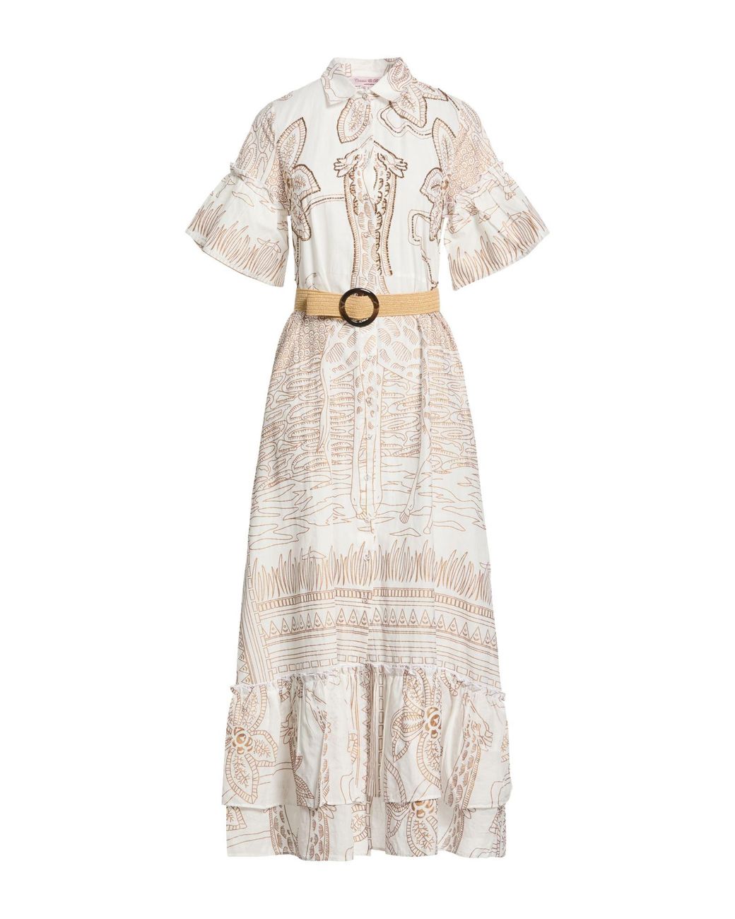 Connor Ress CONNOR & BLAKE Maxi Dress in White | Lyst UK
