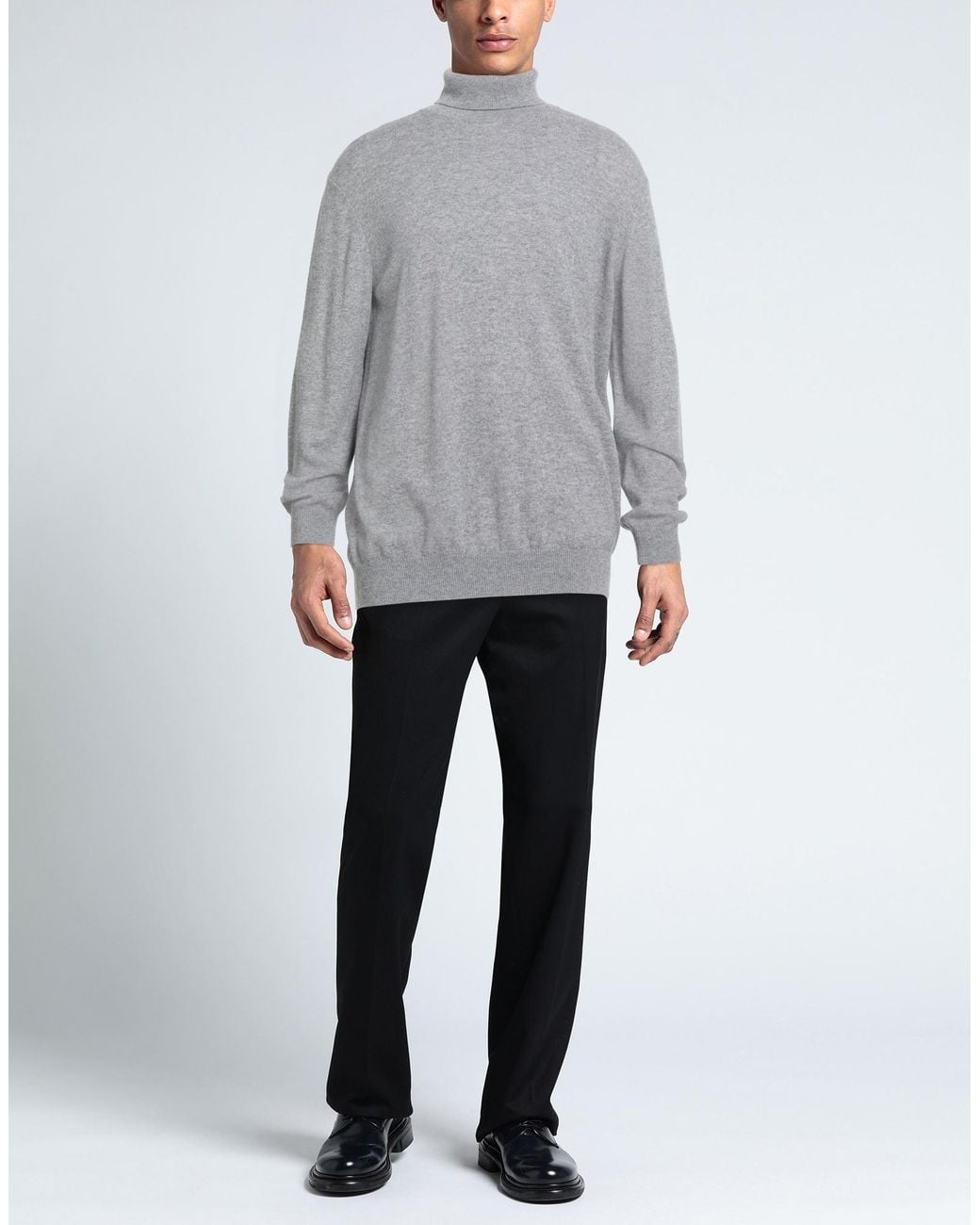 Diktat Gray Turtleneck for men