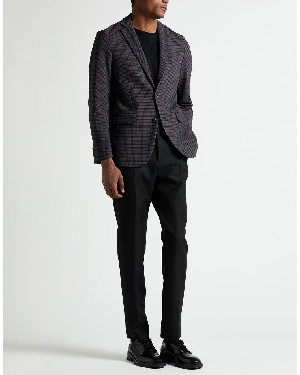 Rrd Black Blazer Polyamide, Elastane for men