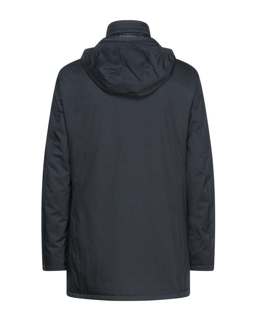 Moorer Blue Midnight Coat Polyester, Polyurethane for men