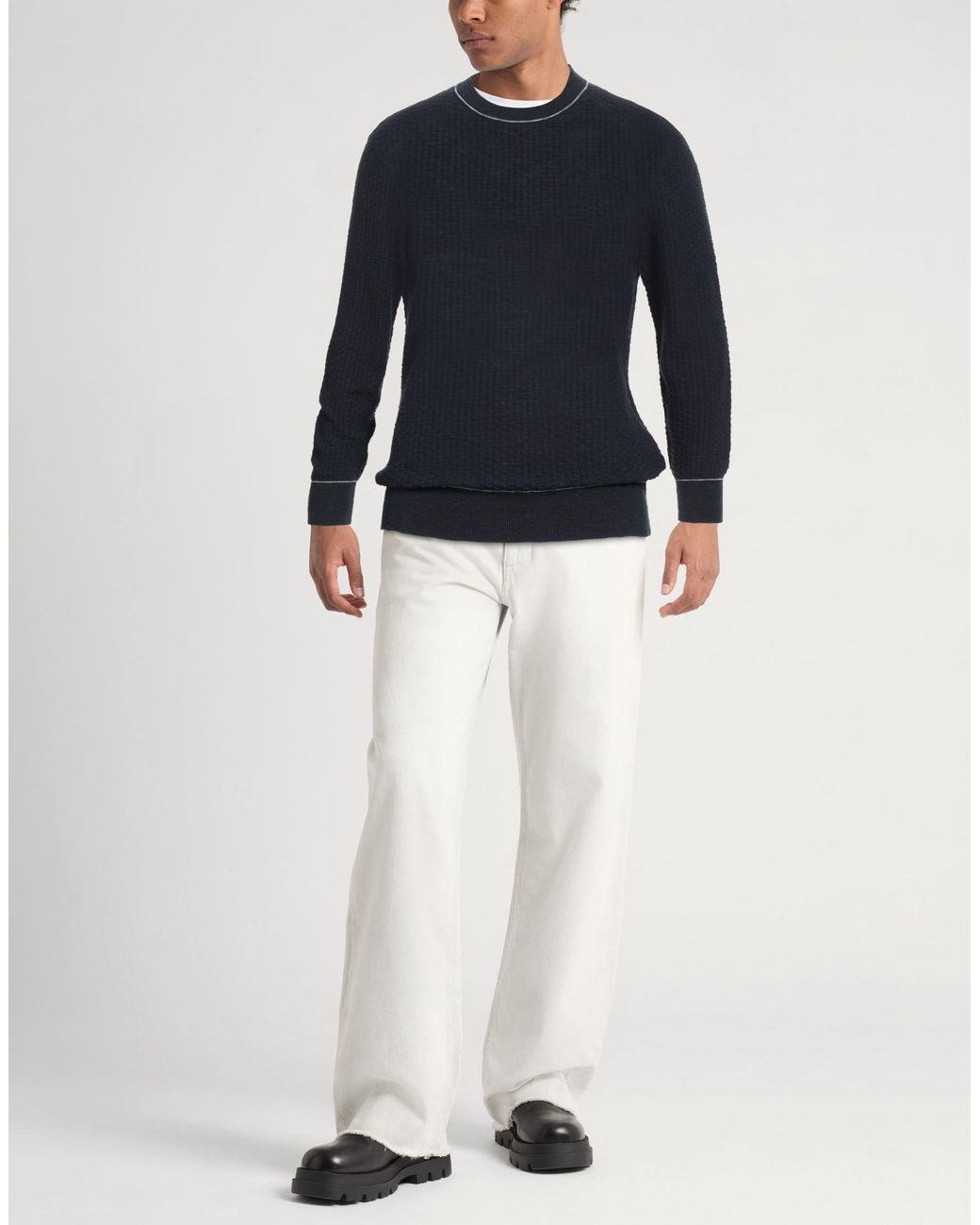 ARMANI EXCHANGE Blue Sweater for men
