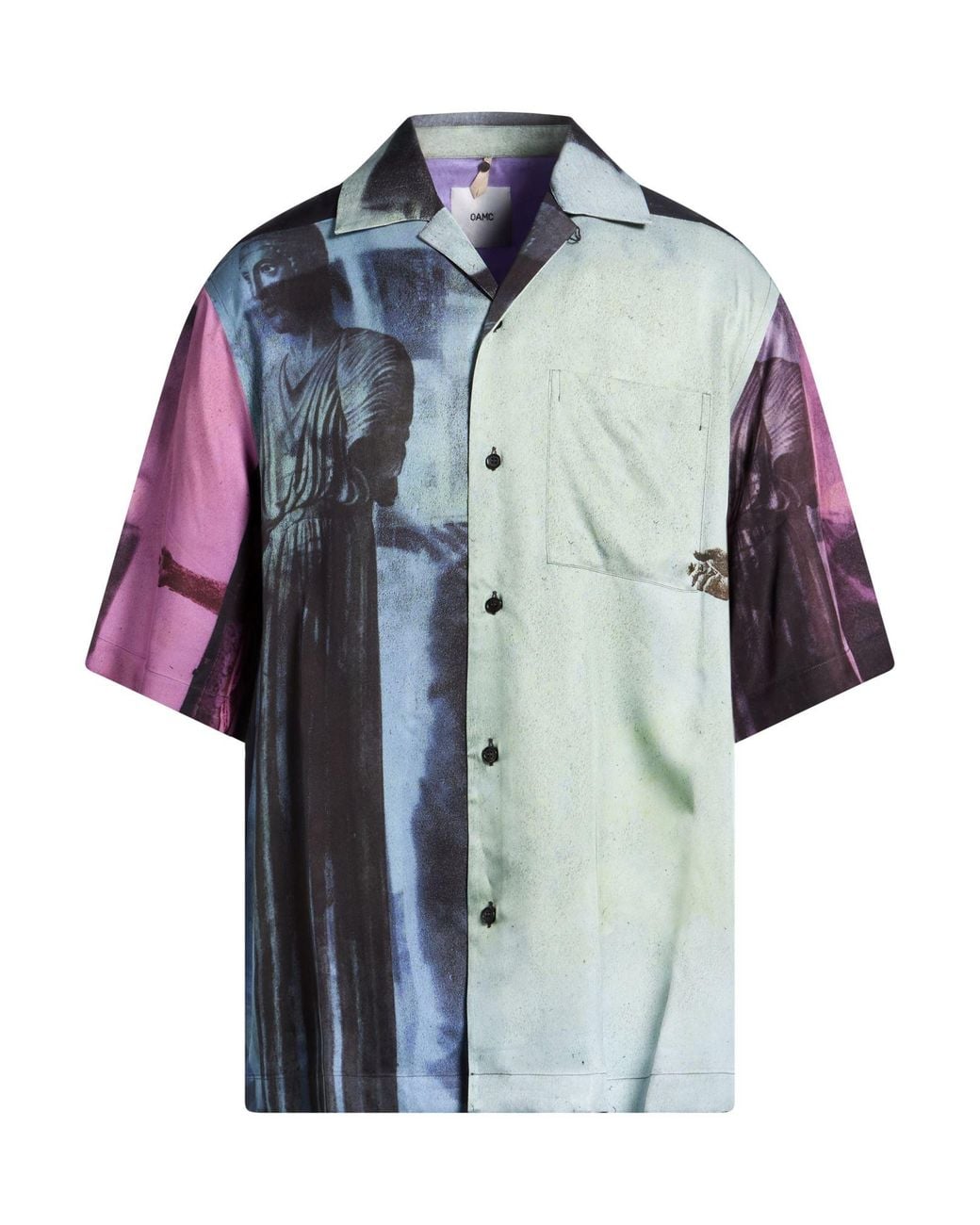 OAMC Blue Light Shirt Viscose for men