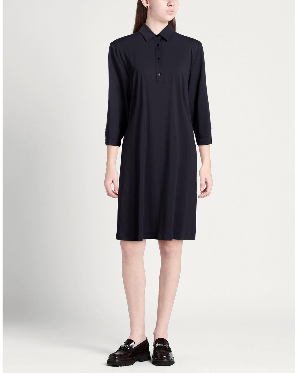Rrd Blue Midnight Midi Dress Polyamide, Elastane