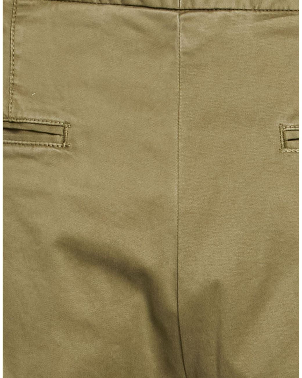 Zanone Green Pants Cotton, Elastane for men