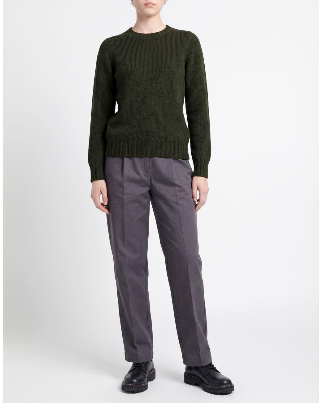 Aragona Green Sweater Cashmere