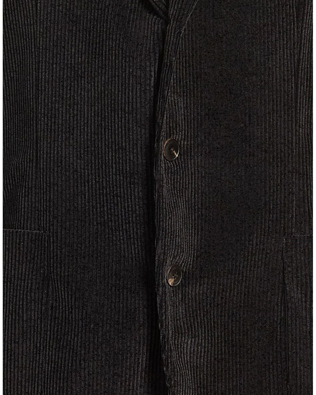 Drumohr Black Blazer Cotton for men