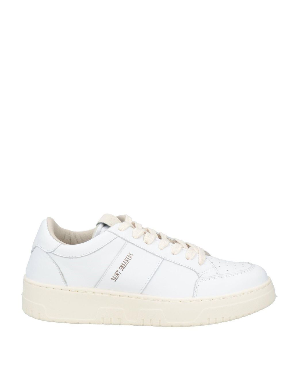 SAINT SNEAKERS White Sneakers Leather