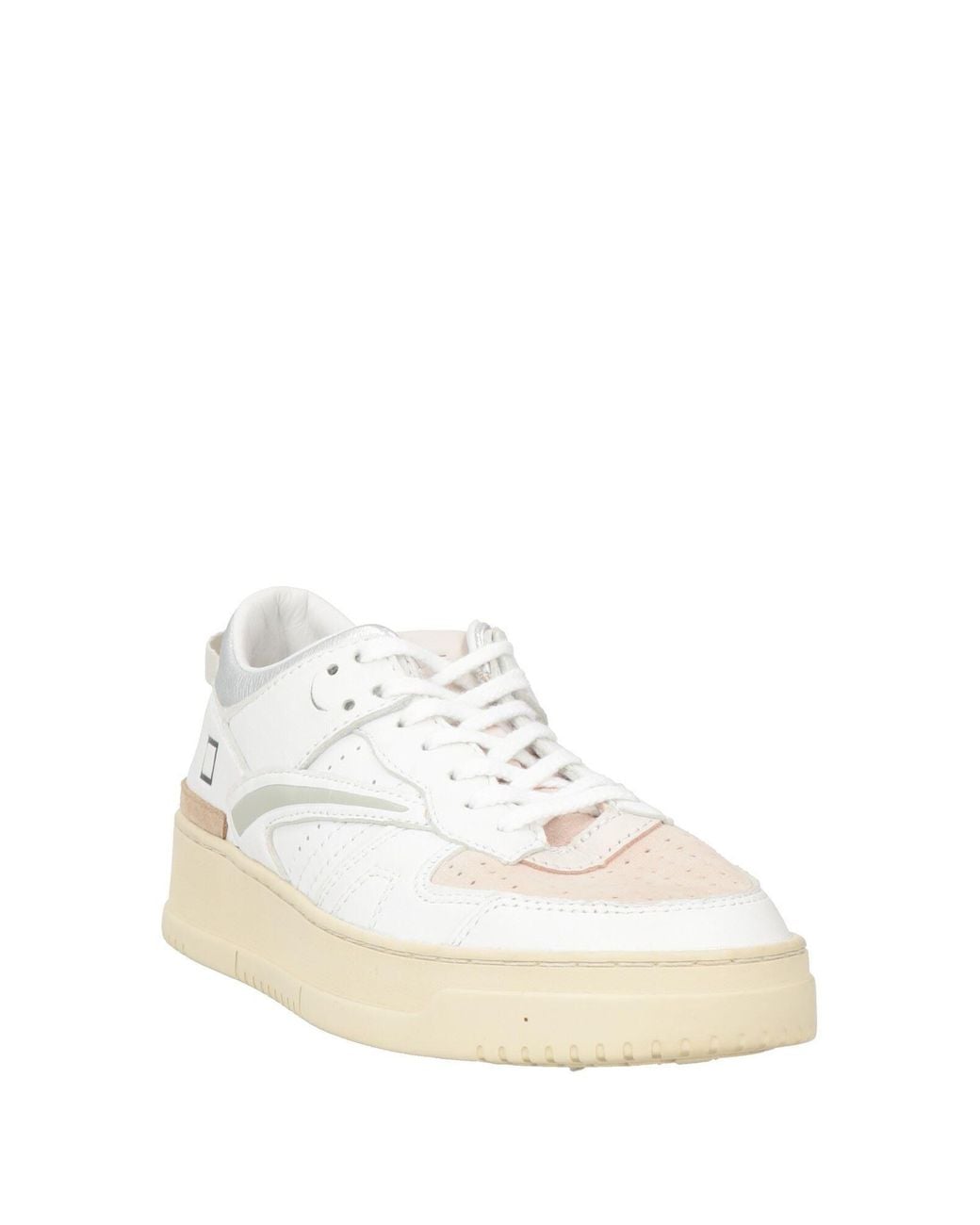Date Natural Sneakers Leather