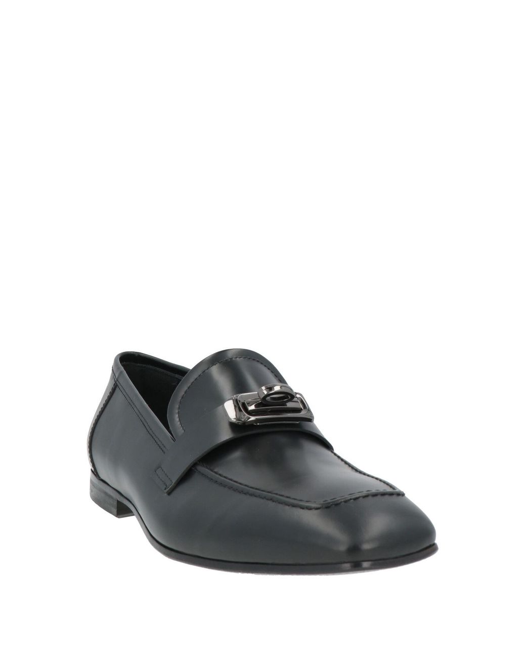 Giovanni Conti Gray Loafers Leather for men