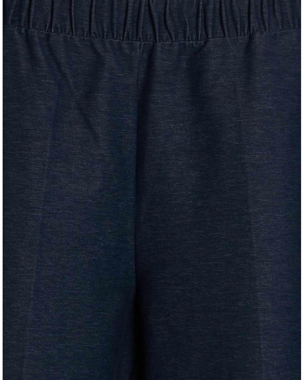 Max Mara Blue Pants Organic Cotton, Polyester, Elastane