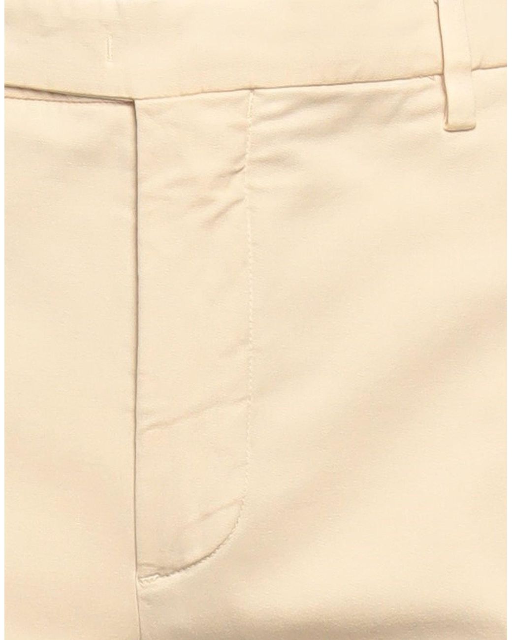 Boglioli Natural Sand Pants Cotton, Elastane for men