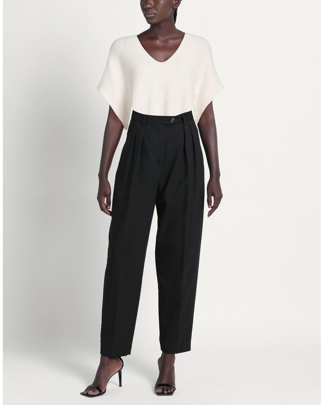 Nora Barth White Sweater Viscose, Polyester, Polyamide, Wool