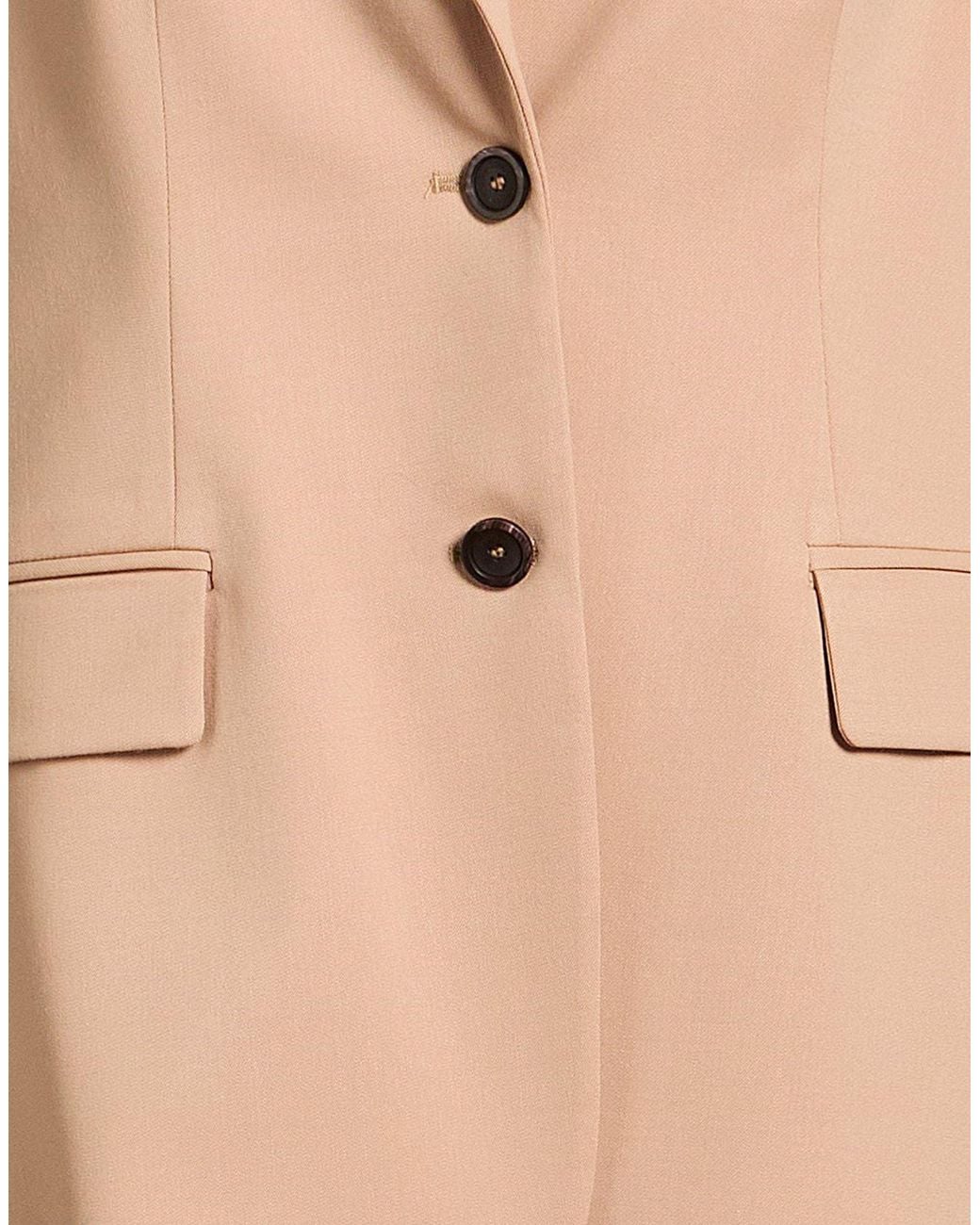 Eleventy Natural Blazer Wool, Elastane