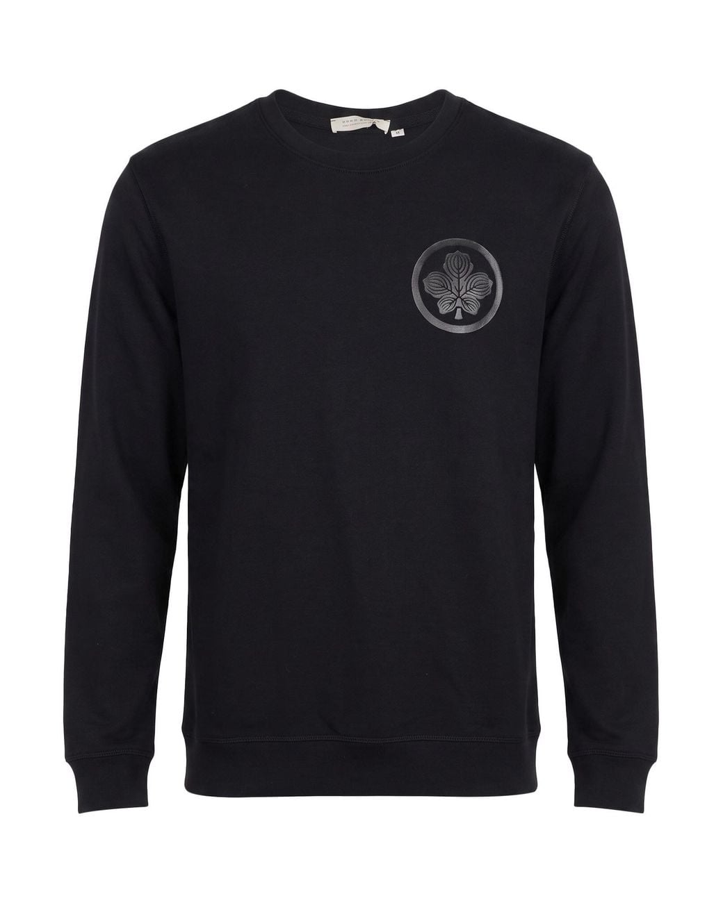 Brian Dales Blue Sweatshirt Cotton, Polyester for men