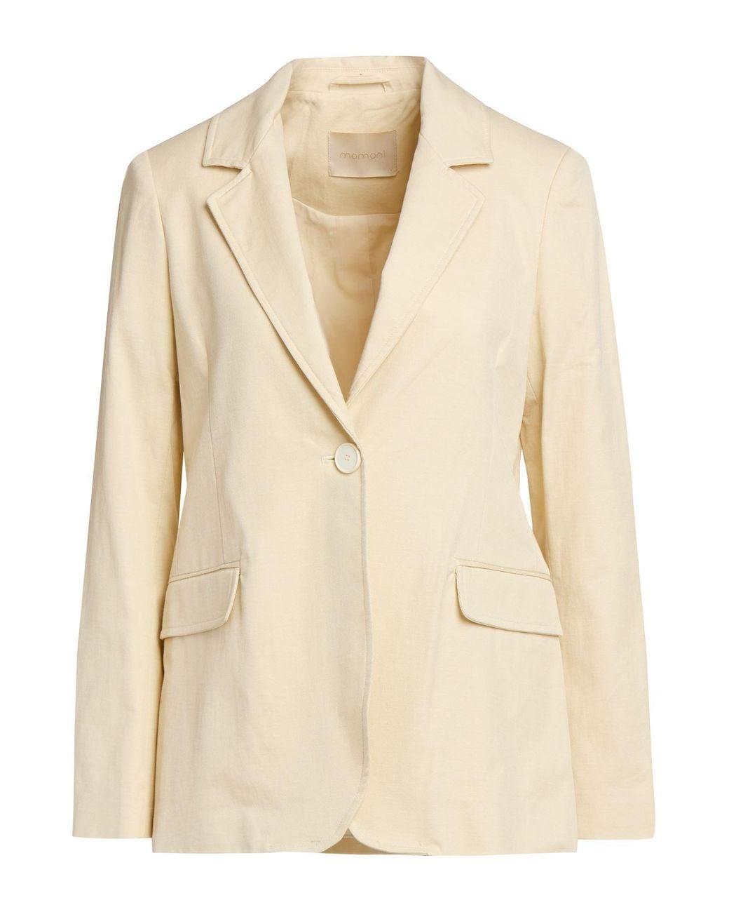Momoní Natural Blazer Cotton, Linen, Elastane
