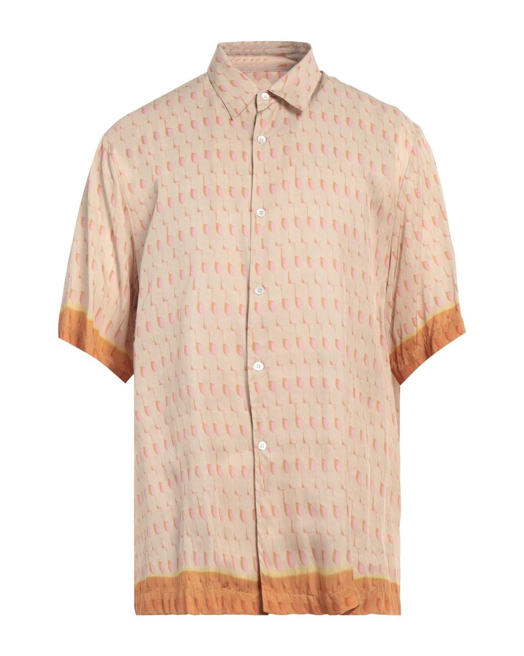Dries Van Noten Natural Shirt Viscose for men