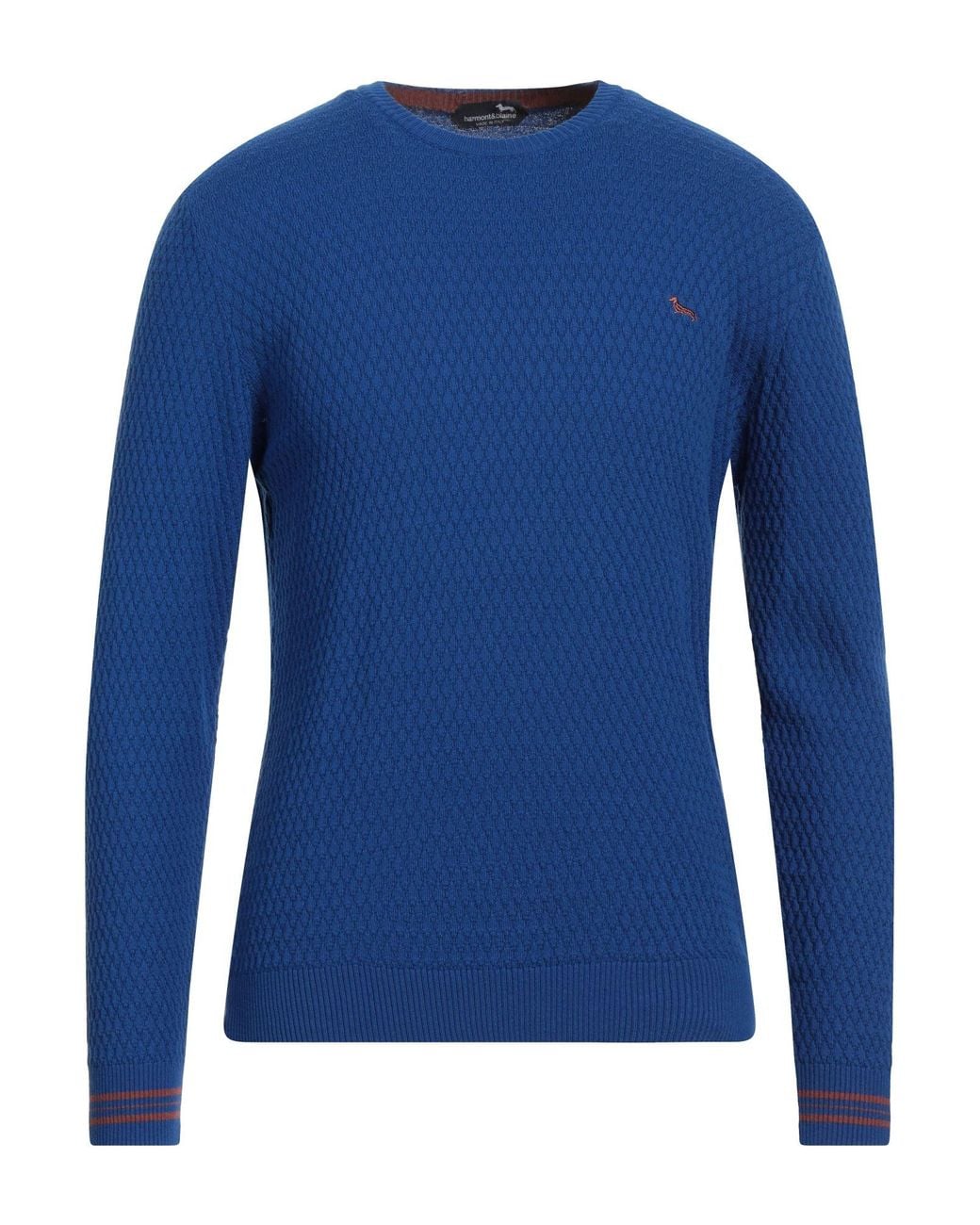 Harmont & Blaine Blue Sweater Cotton for men