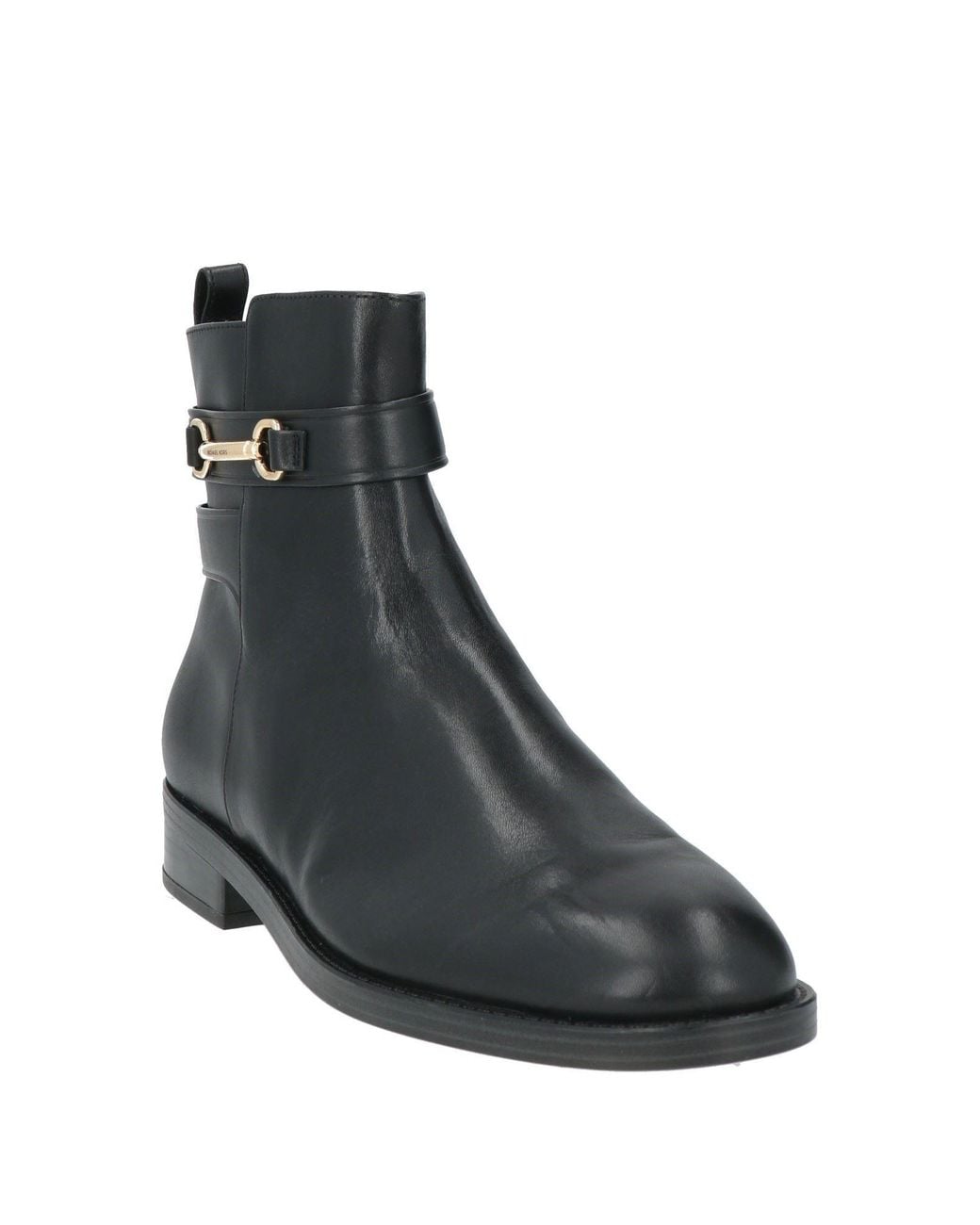MICHAEL Michael Kors Black Ankle Boots Leather