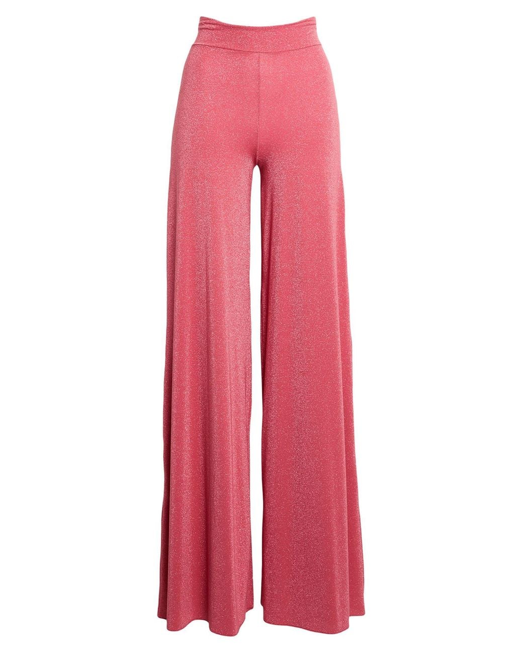 La Petite Robe Di Chiara Boni Pink Pants Polyamide, Viscose, Elastane, Polyester