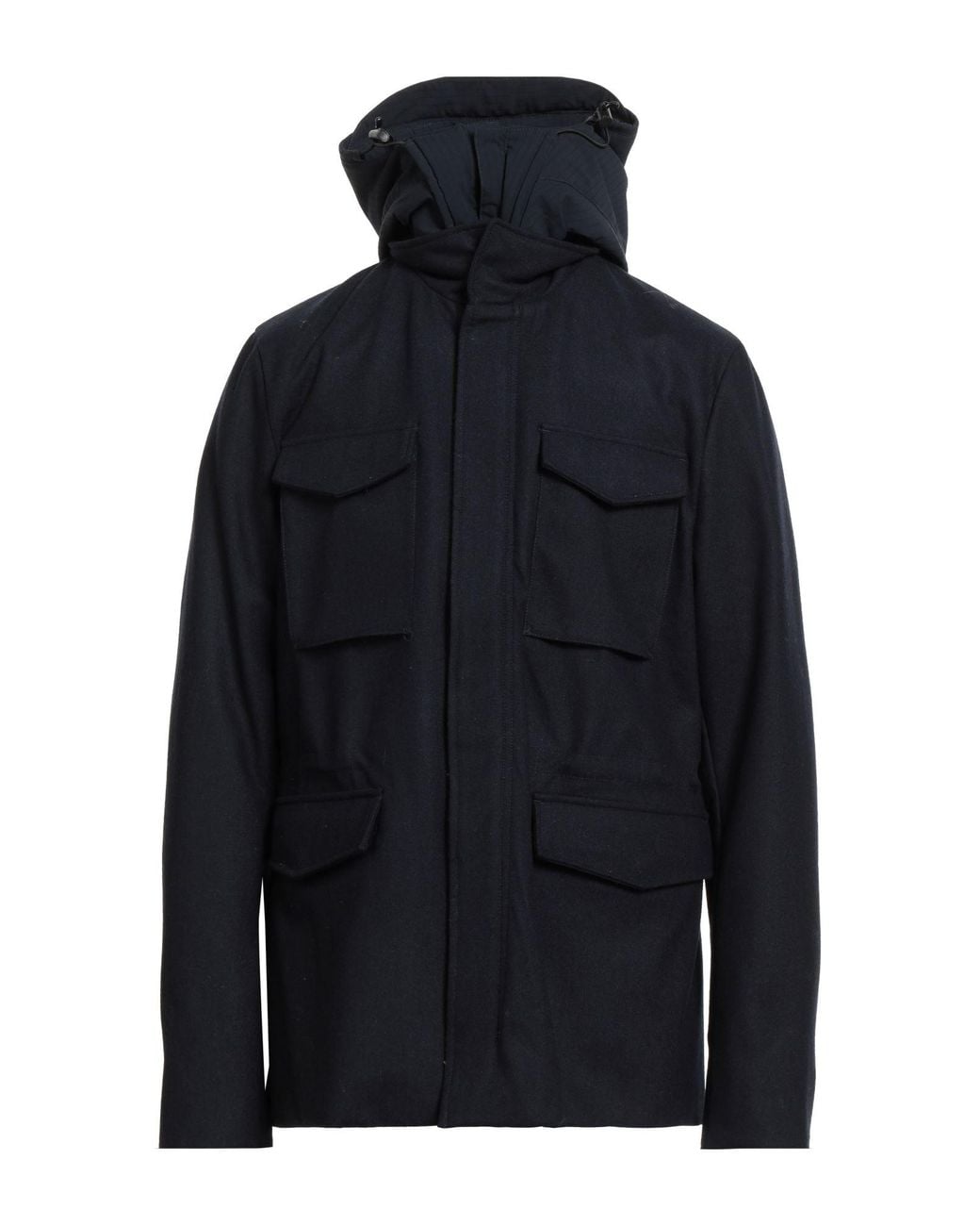 ADHOCONCEPT Blue Coat for men