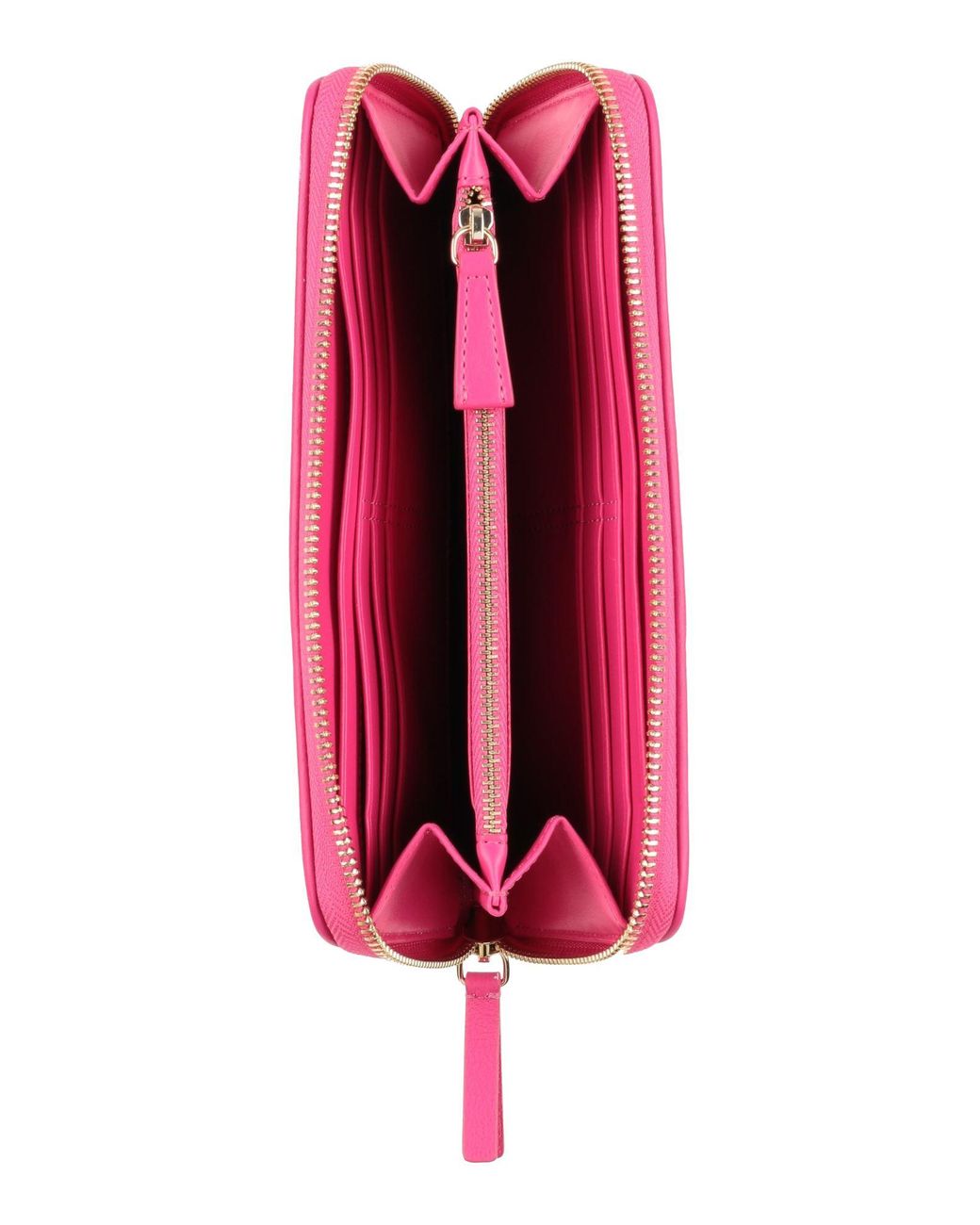Emanuel Ungaro Pink Fuchsia Wallet Textile Fibers