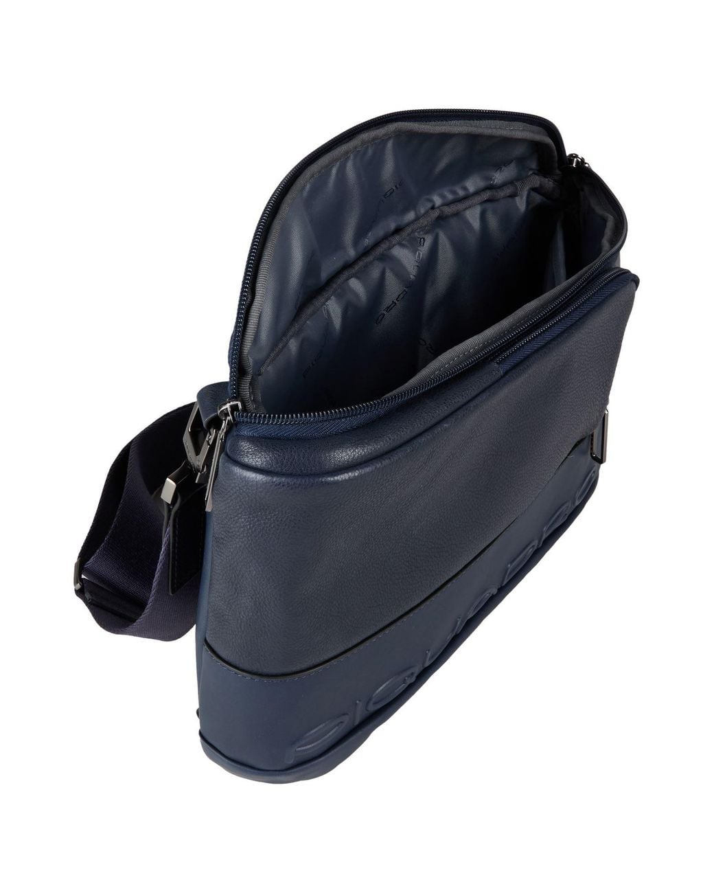 Piquadro Blue Belt Bag Leather for men