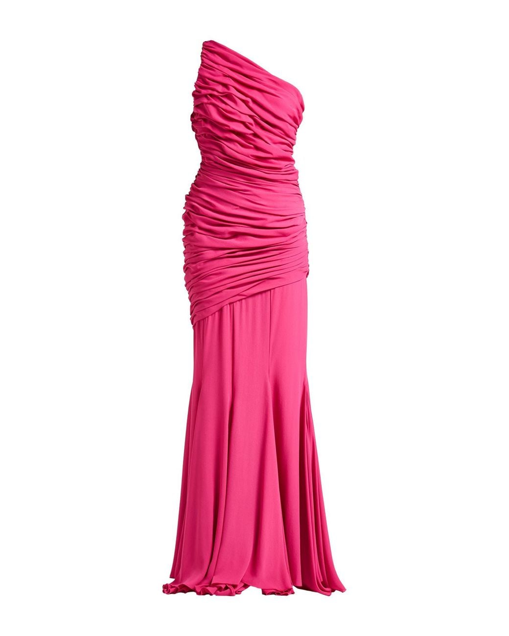 GIUSEPPE DI MORABITO Pink Fuchsia Maxi Dress Pes