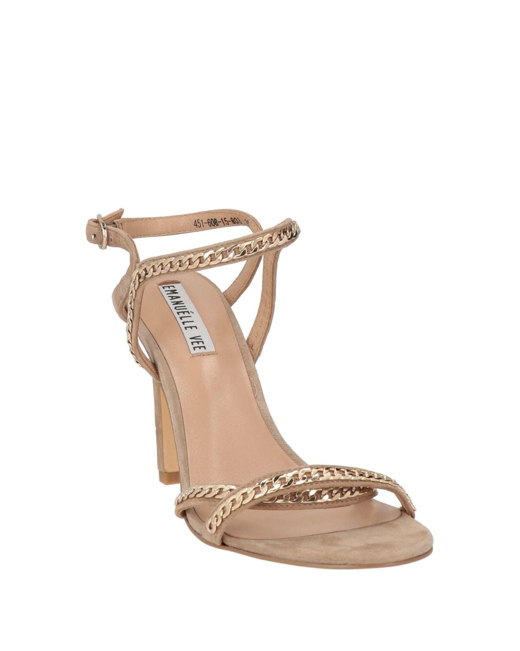 Emanuélle Vee Pink Sandals Leather