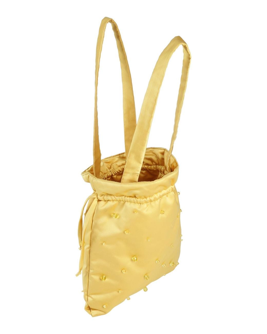 Fabiana Filippi Yellow Handbag Polyester