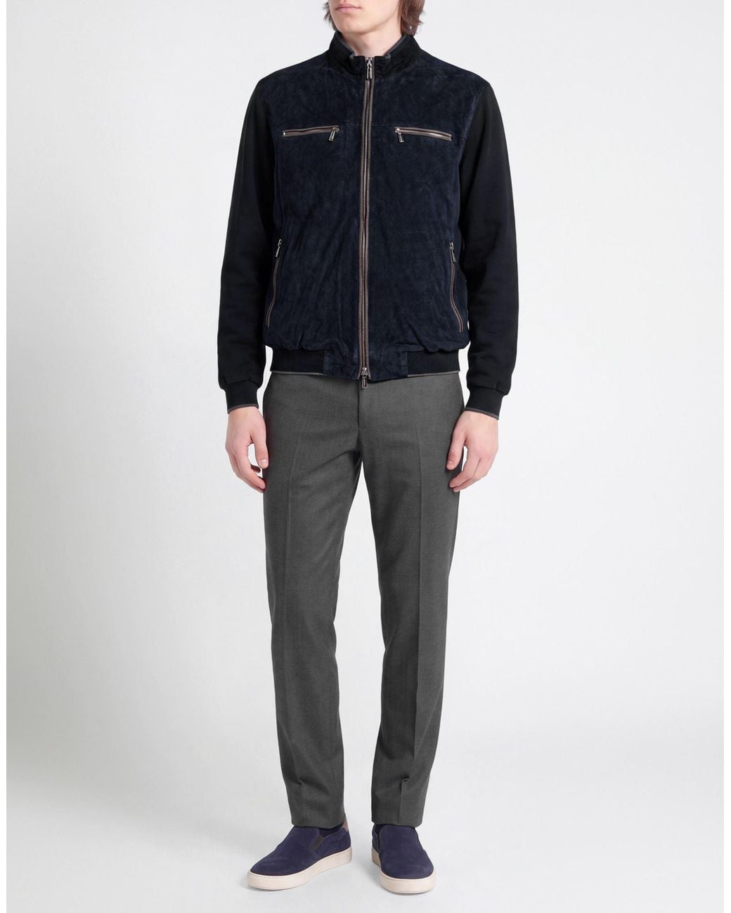 Moorer Blue Jacket for men