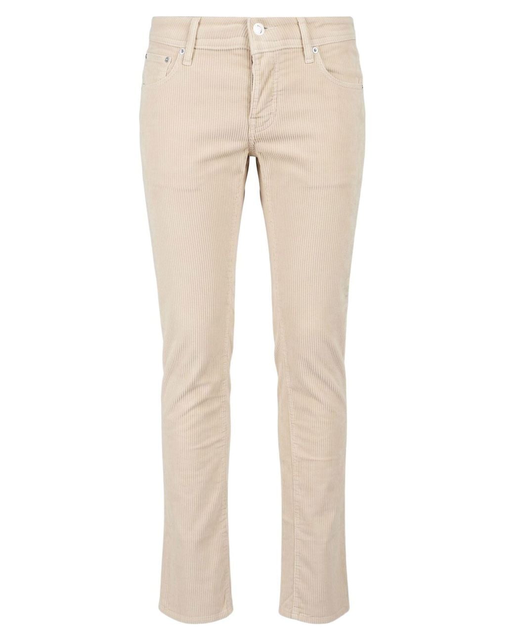 Jacob Cohen Natural Cream Pants Cotton, Elastane for men