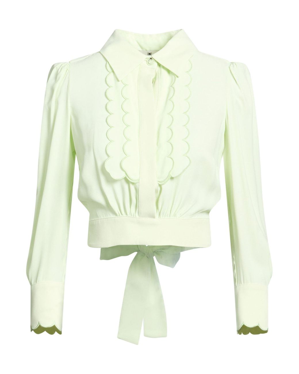 Elisabetta Franchi Green Light Top Viscose