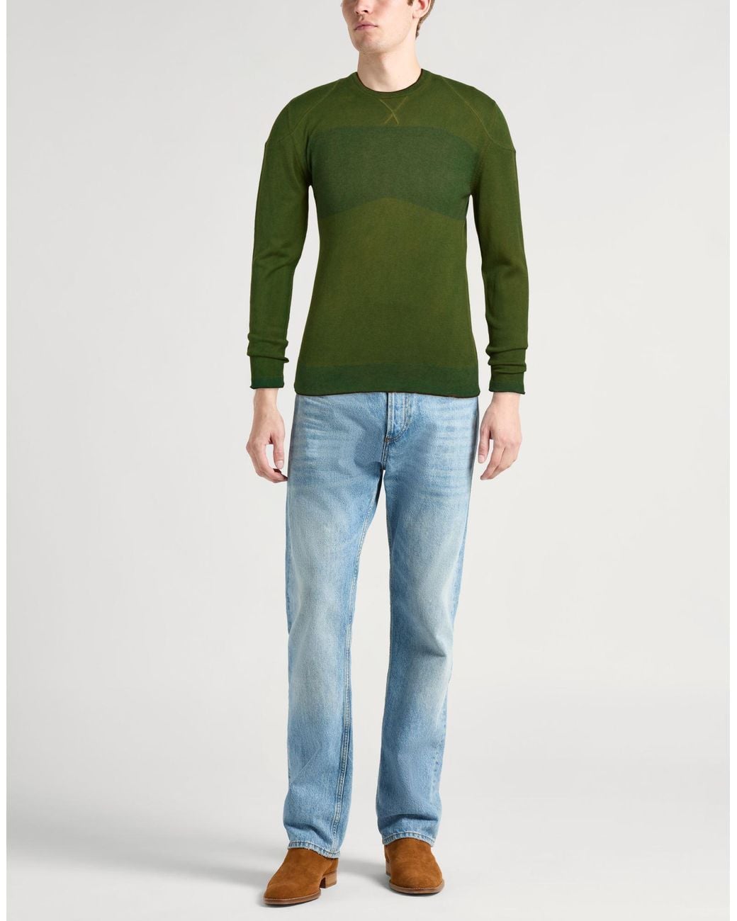 Pullover Boglioli de hombre de color Green