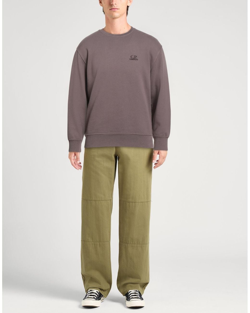 C P Company Gray Sweatshirts for men
