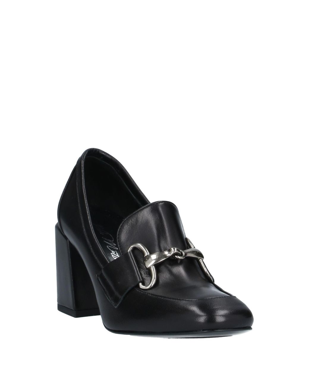 PAOLO MATTEI Black Loafers Calfskin
