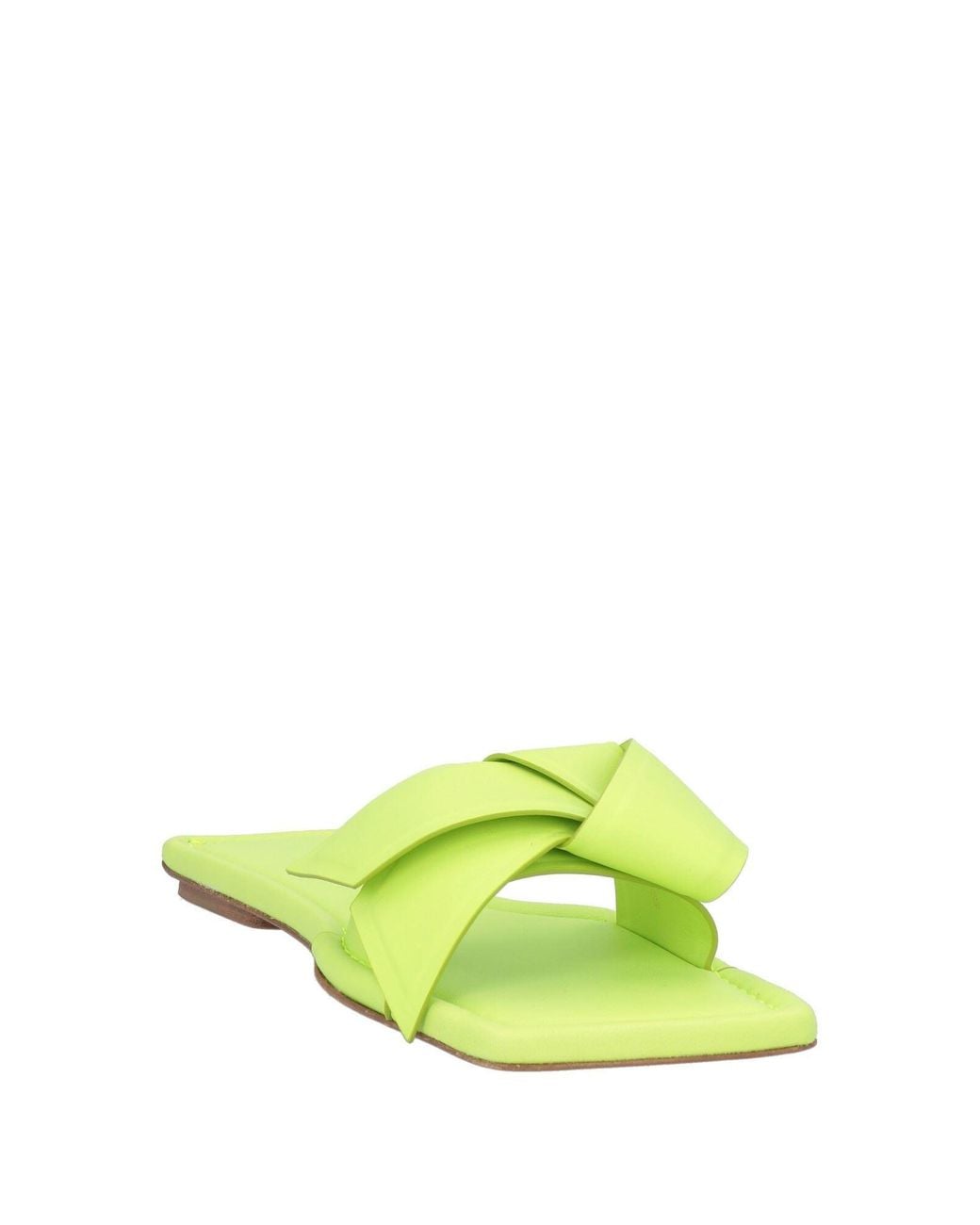 Acne Yellow Sandals