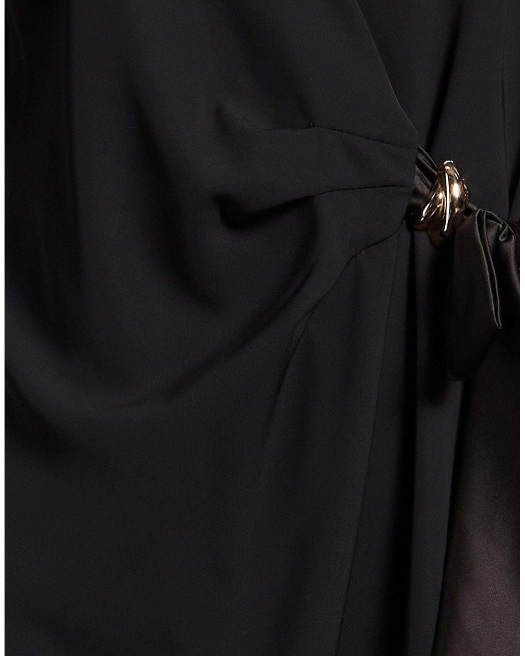 Rinascimento Black Mini Dress