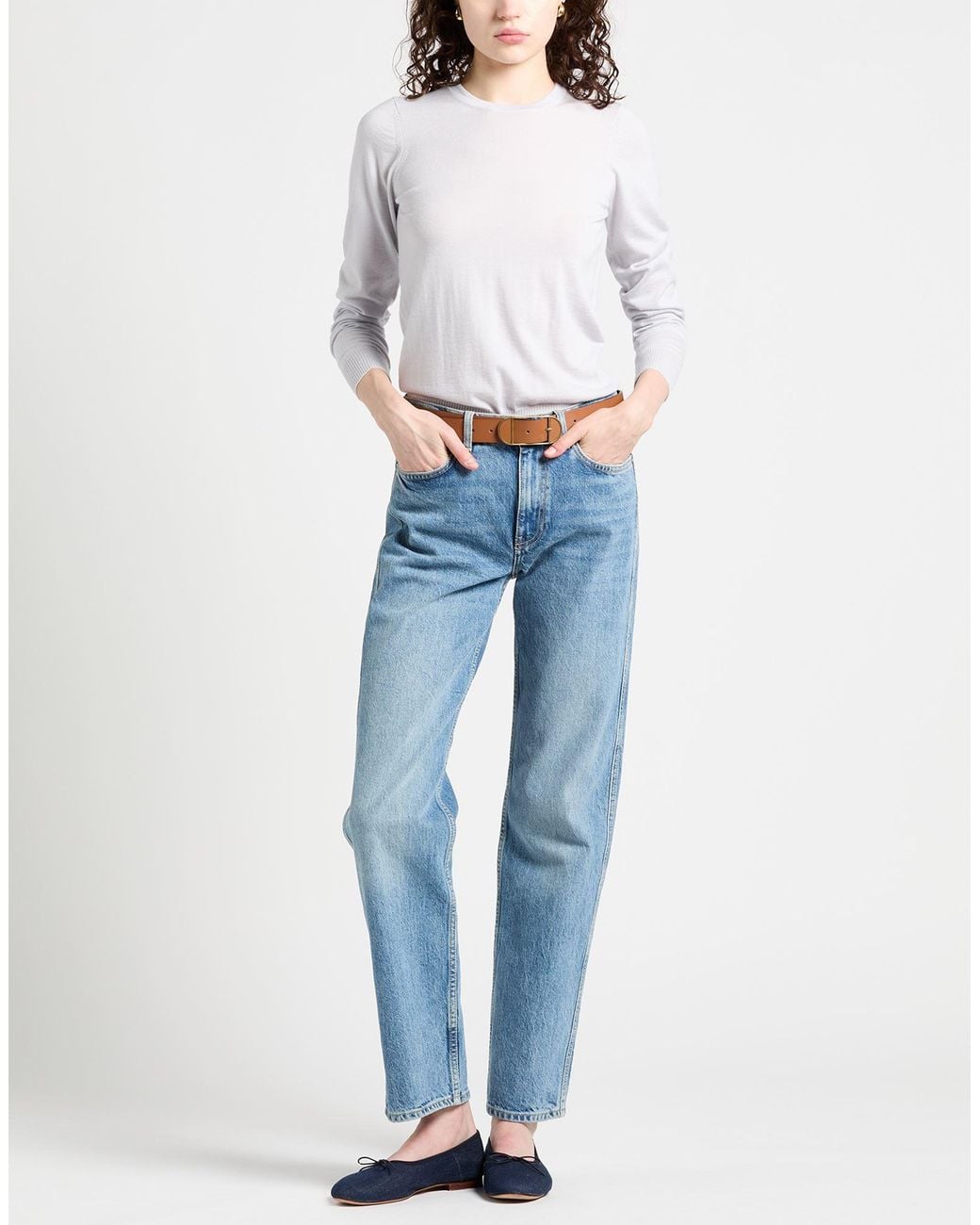 Drumohr White Pullover