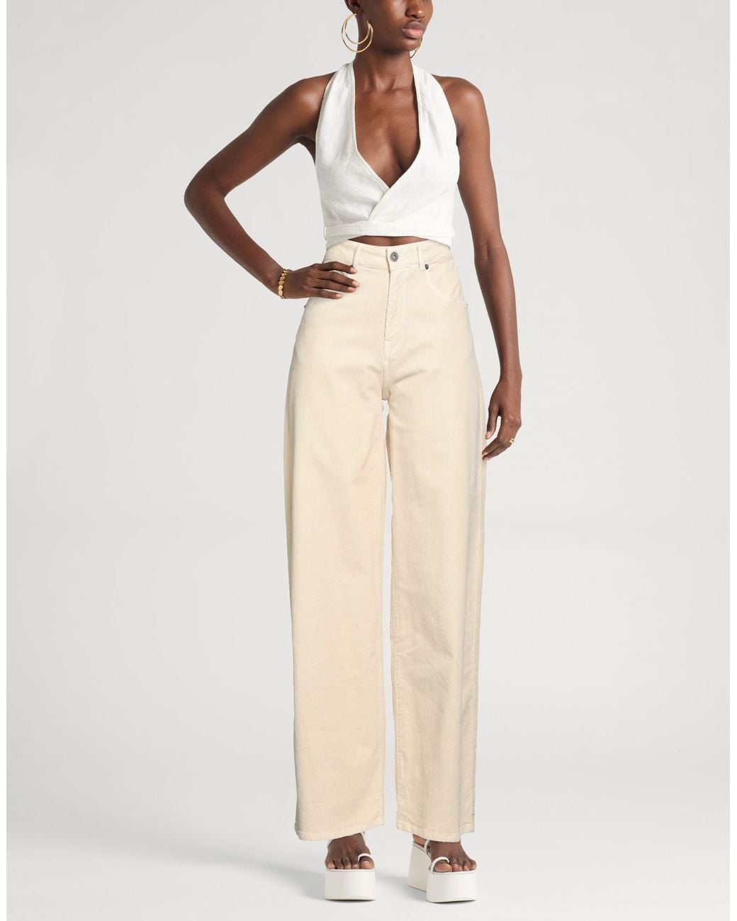 Ottod'Ame Natural Trouser