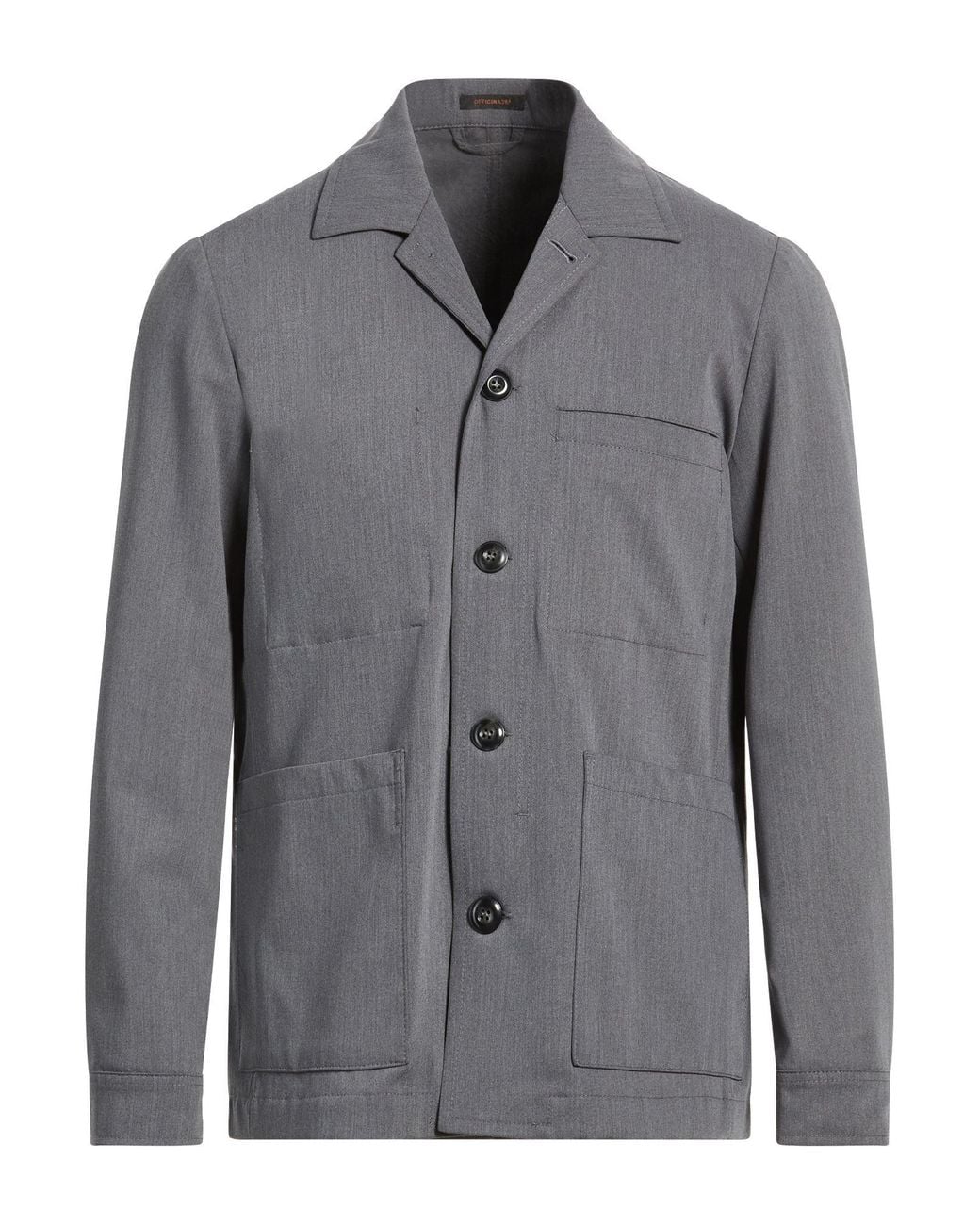 Officina 36 Gray Jacket for men