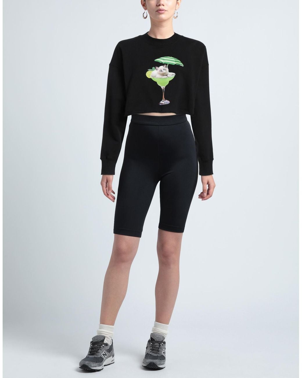 MSGM Black Sweatshirt