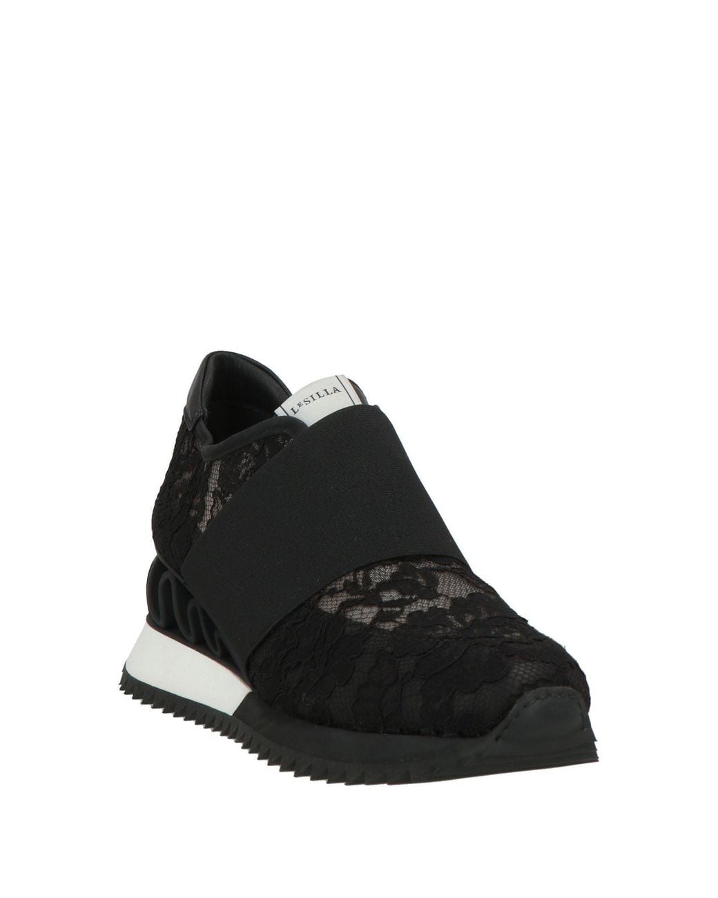 Le Silla Black Sneakers Textile Fibers