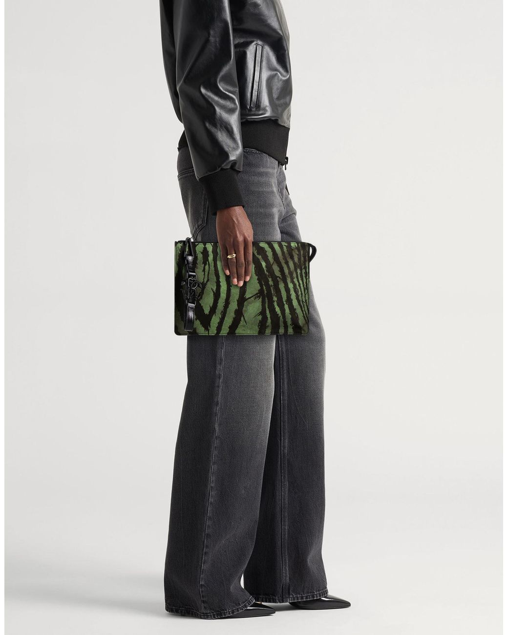 Roberto Cavalli Brown Handbag