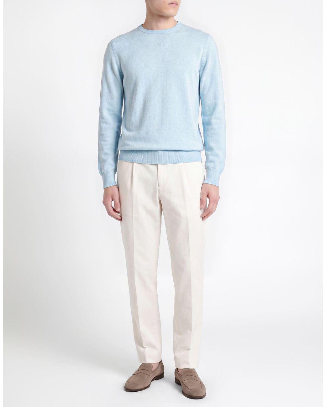 Gran Sasso Blue Sweaters for men