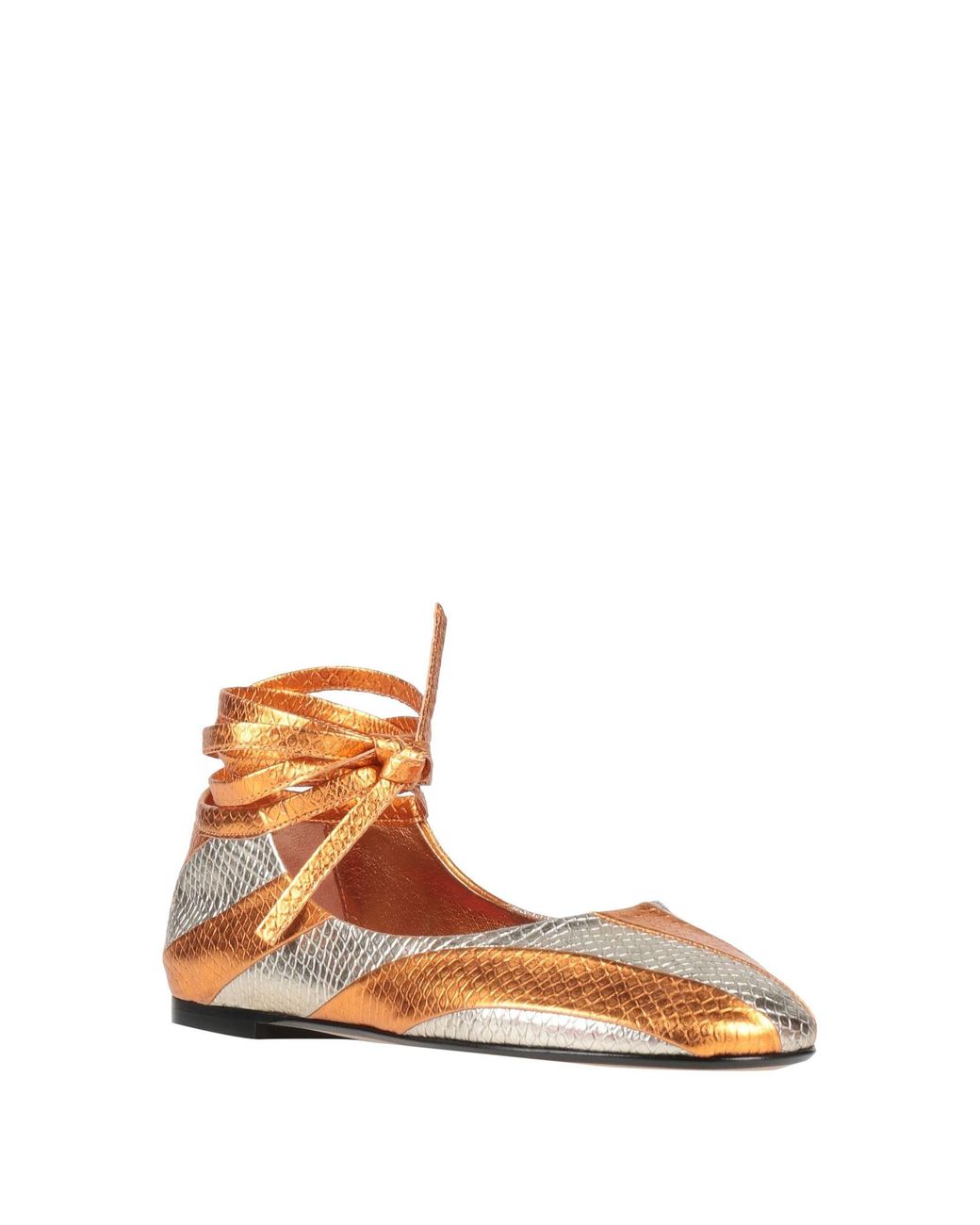 LaDoubleJ Natural Ballet Flats
